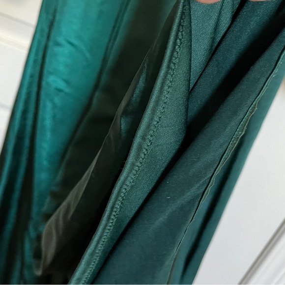 Lulus emerald green bridesmaid dress - Picture 7 of 8